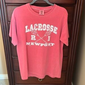 Comfort Colors Newport RI Lacrosse Short Sleeve Tee Medium